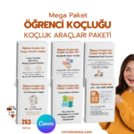 Öğrenci Koçluğu Araçları Mega Paketi ( Canva Şablonu + PDF),LGS Koçluğu, YKS Koçluğu