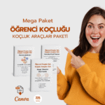 Öğrenci Koçluğu Araçları Mega Paketi ( Canva Şablonu + PDF),LGS Koçluğu, YKS Koçluğu