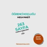 Öğrenci Koçluğu Araçları Mega Paketi ( Canva Şablonu + PDF),LGS Koçluğu, YKS Koçluğu - Görsel 26