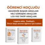 Öğrenci Koçluğu: Akademik Başarı Araçları, Zaman Yönetimi, Hedef Belirleme, Planlamalar:  Koçluk Araçları (Canva Şablonu + PDF + Excel))