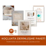 Koçlukta Derinleşme Paketi (Canva + PDF) Tetik Günlüğü, Sınırlayıcı İnançlar Çalışması, Erteleme Çalışması, Kendini Sabotaj Çalışması, Manipülasyon ve Gaslighting den Özgürleşme Çalışması - Görsel 2