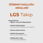 Öğrenci Koçluğu Araçları Mega Paketi ( Canva Şablonu + PDF),LGS Koçluğu, YKS Koçluğu - Görsel 16