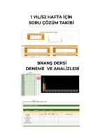 Öğrenci Koçluğu: LGS Takip Çizelgeleri (Google Sheet) - Görsel 5