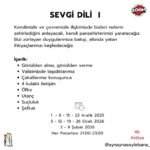 Sevgi Dili -1  (Şiddetsiz İletişim Atölyeleri)