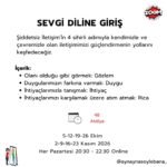 Sevgi Diline Giriş Atölyesi (Şiddetsiz İletişim)