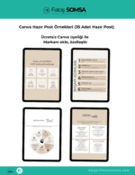 Öğrenci Koçluğu Instagram Paketi ( 90 Adet Post İçerik + 65 Adet Post Canva Şablon) - Görsel 4