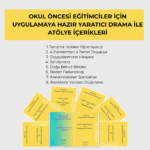 8 Farklı Temada: Okul Öncesi Kullanıma Hazır Yaratıcı Drama Atölye içerikleri