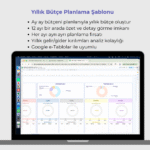Bütçe Planlama Şablonu (Google Sheet) - Görsel 2