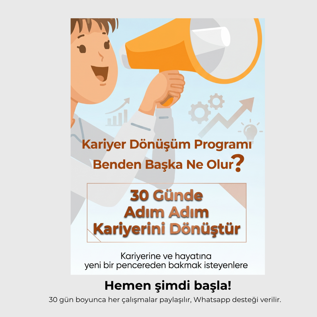 Kariyer Dönüştürme Atölyesi KAViyer (1080 x 1080 piksel) (1) Benden Başka Ne Olur? Kariyer Dönüşüm Programı, Kariyer Planlama - Görsel 1