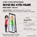 Sevgi Dili -I  (Şiddetsiz İletişim Atölyeleri)