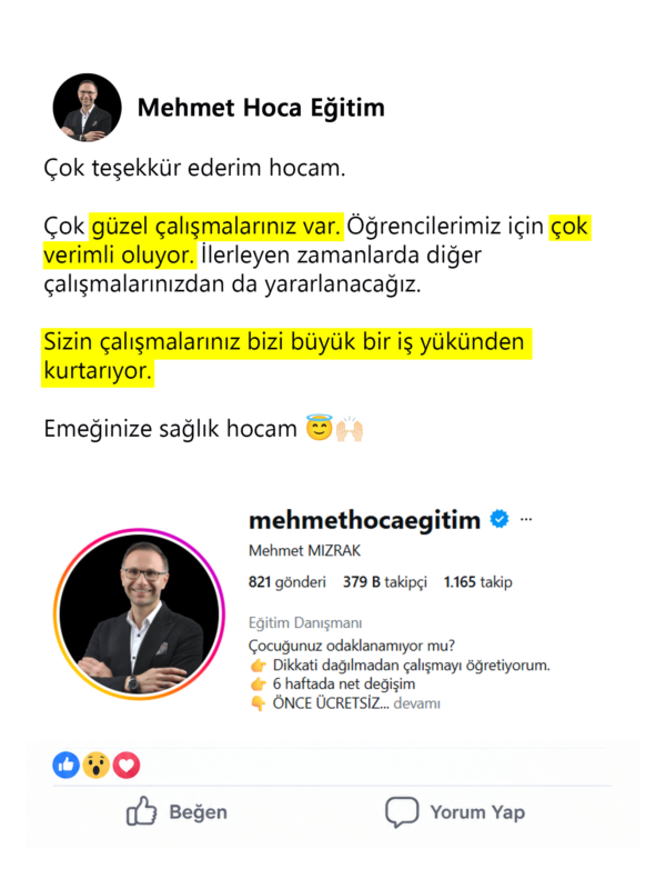Mehmet Hoca Eğitim